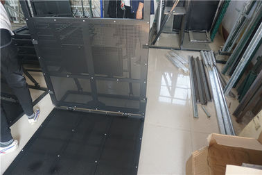 Security Crowd Control Barriers Electrostatic Coating For Events / Traffic
